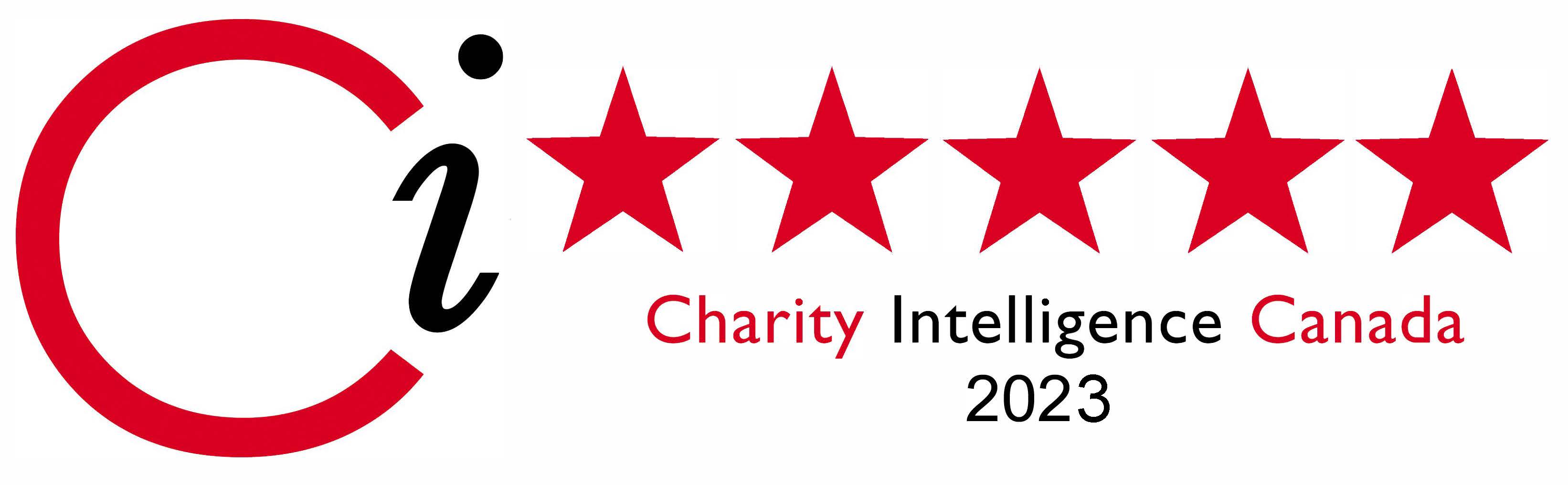 Charity Intelligence Canada 5-star rating